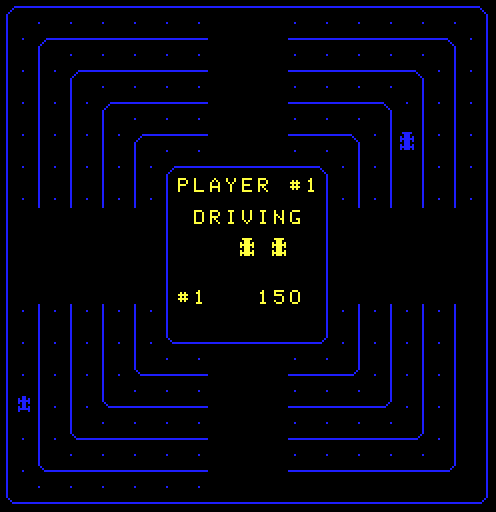 Crash Arcade Screenshot: Game start.