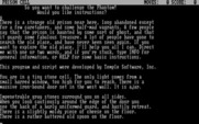 Phantom's Revenge, The for IBM PC/Compatibles - Game start.