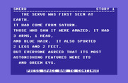 Games III for Commodore 64 - Snerd: the generated story.