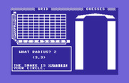 Games III for Commodore 64 - Snark: game start.