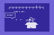 Games III for Commodore 64 - Snoopy: Time's up!