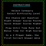 Fax for Arcade - Game instructions.