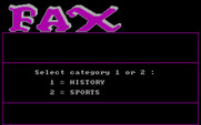 Fax for IBM PC/Compatibles - Select a category...