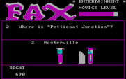 Fax for IBM PC/Compatibles - A correct response!