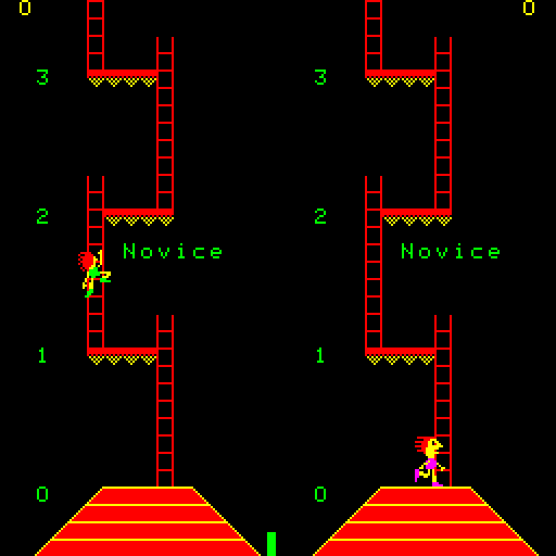 Fax 2 Arcade Screenshot: Game demo mode.