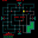 Pepper II for Arcade - Game over.