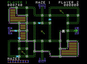 Pepper II for ColecoVision - Running to the next screen...