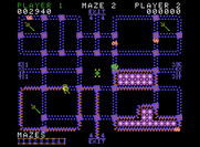 Pepper II for ColecoVision - Run over the paths to fill them in...