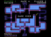 Pepper II for ColecoVision - Game over.