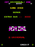 Devil Zone for Arcade - Title screen.