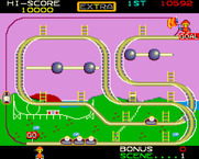 Mr. Do's Wild Ride for Arcade - Goal! Scene 1 completed.