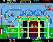 Mr. Do's Wild Ride for Arcade - I reached the goal!
