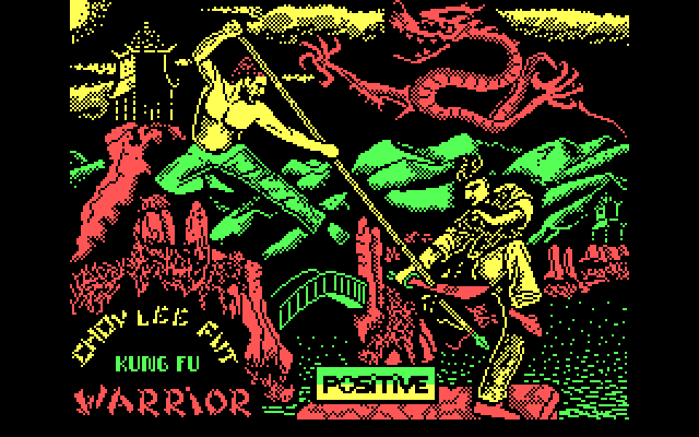 Choy Lee Fut Kung-Fu Warrior IBM PC/Compatibles Screenshot: Loading screen.