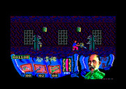 Choy Lee Fut Kung-Fu Warrior for Amstrad CPC - Now for some practice with a weapon.