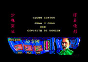 Choy Lee Fut Kung-Fu Warrior for Amstrad CPC - Time to face some opponents now!