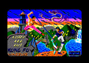 Choy Lee Fut Kung-Fu Warrior for Amstrad CPC - Loading screen.