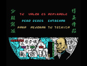 Choy Lee Fut Kung-Fu Warrior for MSX - An admirable attempt, but not good enough!