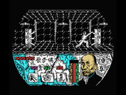 Choy Lee Fut Kung-Fu Warrior for MSX - Attacking a target.