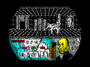 Choy Lee Fut Kung-Fu Warrior for ZX Spectrum - Kicking my opponent.