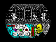 Choy Lee Fut Kung-Fu Warrior for ZX Spectrum - Time to practice with a weapon.