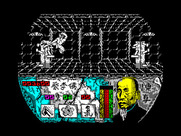 Choy Lee Fut Kung-Fu Warrior for ZX Spectrum - Jumping and attacking my target.