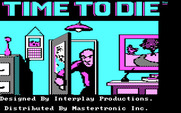 Borrowed Time for IBM PC/Compatibles - Title screen