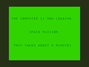 Space Mission for Dragon 32/64 - Loading screen.