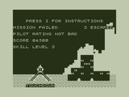 Space Mission for Dragon 32/64 - Game over.