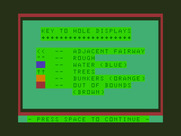 Golf for Dragon 32/64 - Instructions continued.
