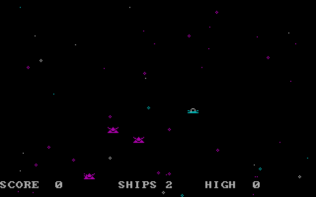 XO-Fighter IBM PC/Compatibles Screenshot: Starting a new game.
