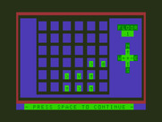 Chateau for Dragon 32/64 - Viewing the floor plan.