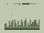 Alien Blitz for Dragon 32/64 - Bombing the city to clear a path to land.