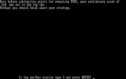 Podlaserium for IBM PC/Compatibles - Game over.
