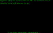 Podlaserium for IBM PC/Compatibles - Game over.