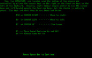 Podlaserium for IBM PC/Compatibles - Instructions.