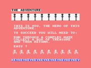 Maziacs for MSX - Game introduction.