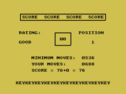 Maziacs for MSX - Here's my score.