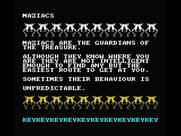 Maziacs for MSX - Introducing the maziacs!