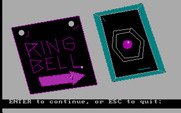 Tales of Mystery for IBM PC/Compatibles - Ring the bell? Or seek another entrance?