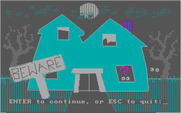 Tales of Mystery for IBM PC/Compatibles - Beware the haunted house!