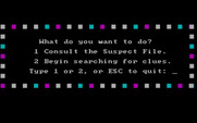 Tales of Mystery for IBM PC/Compatibles - What do you want to do now?