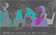 Tales of Mystery for IBM PC/Compatibles - Here is our cast of characters!