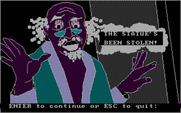 Tales of Mystery for IBM PC/Compatibles - The statue has been stolen!