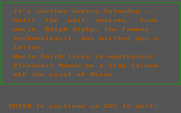 Tales of Mystery for IBM PC/Compatibles - Mystery introduction...