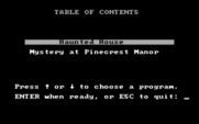 Tales of Mystery for IBM PC/Compatibles - Choose a mystery!