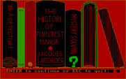Tales of Mystery for IBM PC/Compatibles - In the library...