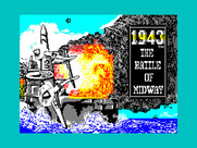 1943: The Battle of Midway for ZX Spectrum - Loading screen.