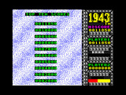 1943: The Battle of Midway for ZX Spectrum - High scores.