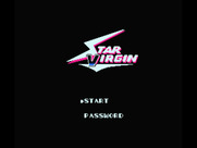 Star Virgin for MSX - Main menu.