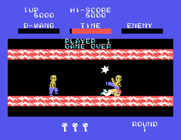Dragon Wang for Sega SG-1000 - Game over.